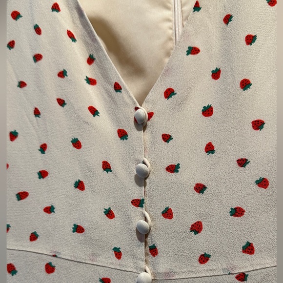 MADEWELL STRAWBERRY 🍓 DRESS - Picture 4 of 7